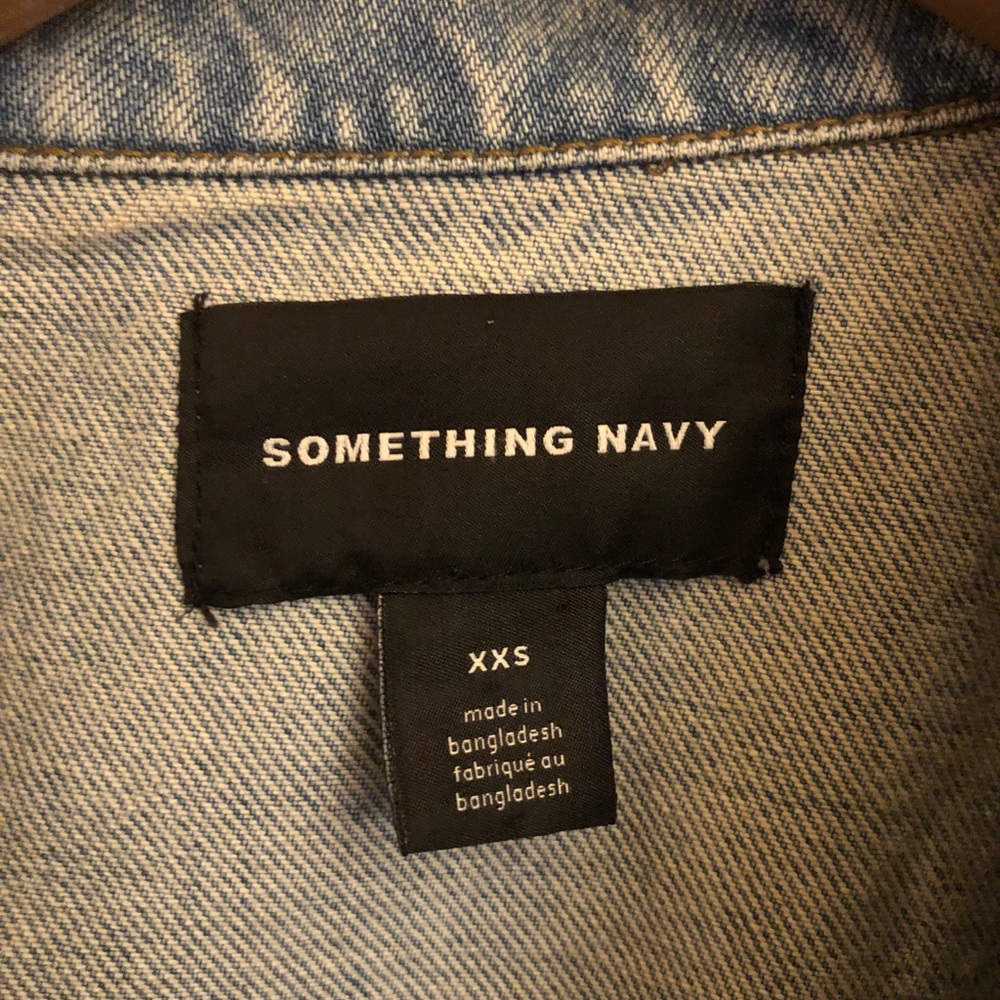 Something Navy: Jean Oversized Jacket - image 4